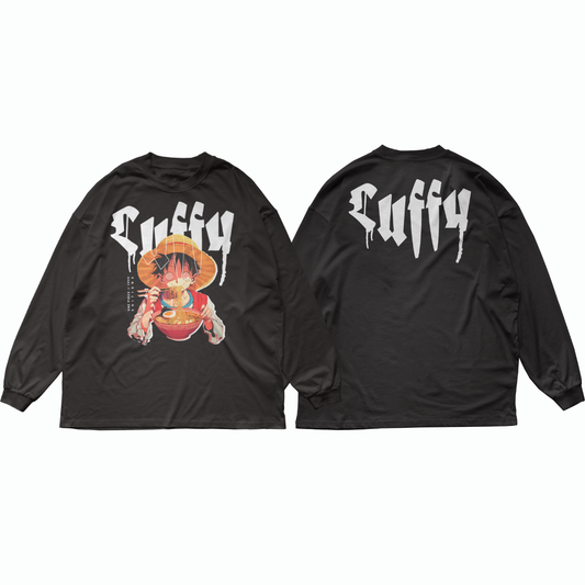 L U F F Y • Oversized Ramen Hoodie/T-Shirt/Sweater